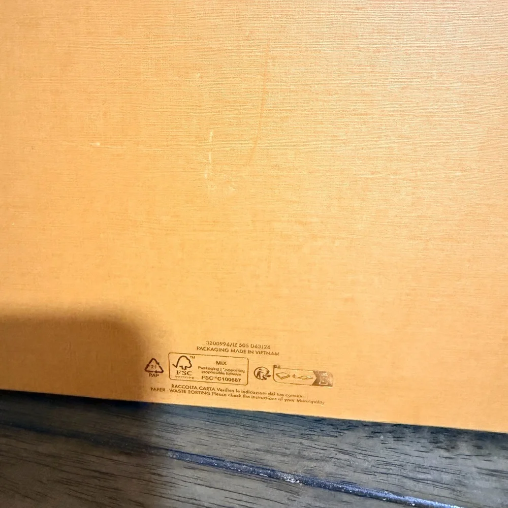 Louis Vuitton Orange Luxury Drawer Box – Authentic Designer Packaging